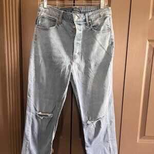 Women's High-Rise EasyRigid Straight Jeans - Wild Fable™